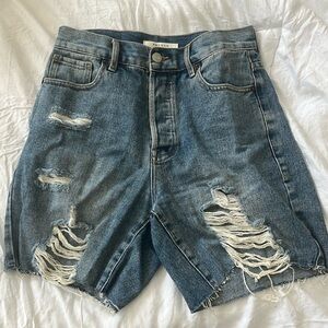 Denim boy short pacsun